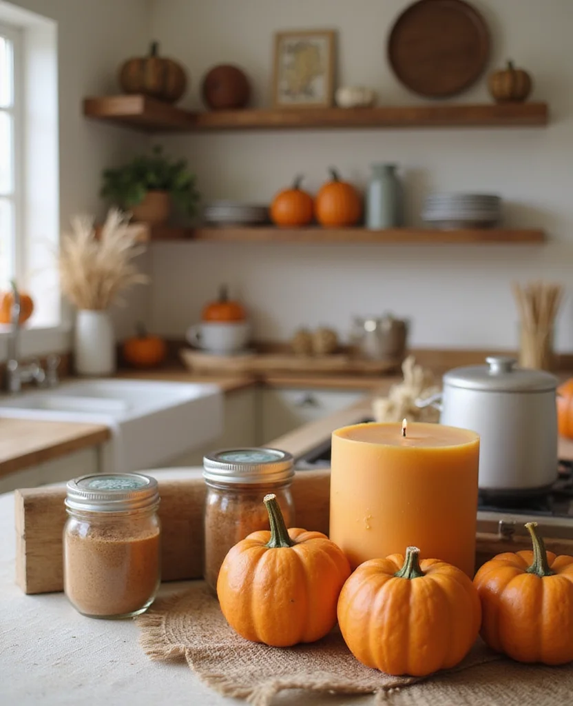 19 Fall Kitchen Decor Ideas That'll Make You Want to Cook All Season Long! - 1. Pumpkin Spice Everything