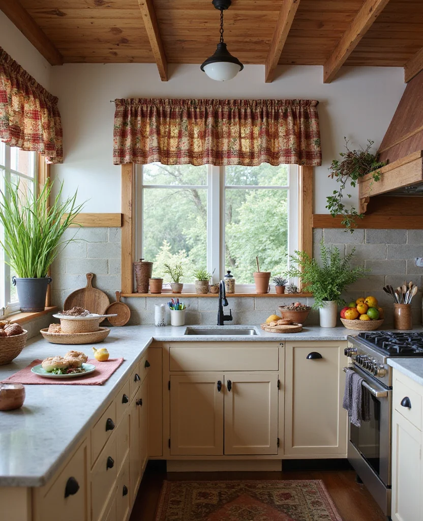 19 Fall Kitchen Decor Ideas That'll Make You Want to Cook All Season Long! - 19. Embrace the Outdoors