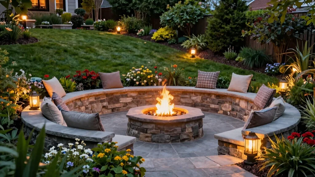 19 Genius Fire Pit Ideas for Sloped Yards That’ll Make You the Envy of the Neighborhood!