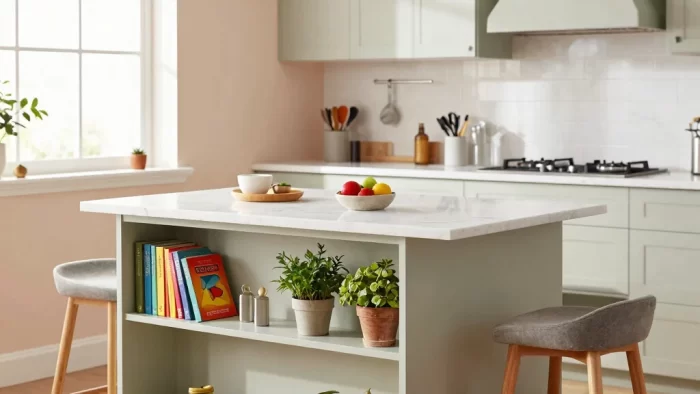 19 Kitchen Island Designs for Small Spaces That Will Maximize Every Inch!