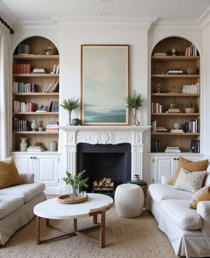 19 Living Room Storage Ideas That'll Declutter Your Space and Blow Your Mind! 79 19 Living Room Storage Ideas That'll Declutter Your Space and Blow Your Mind! - 8. Built-In Bookcases