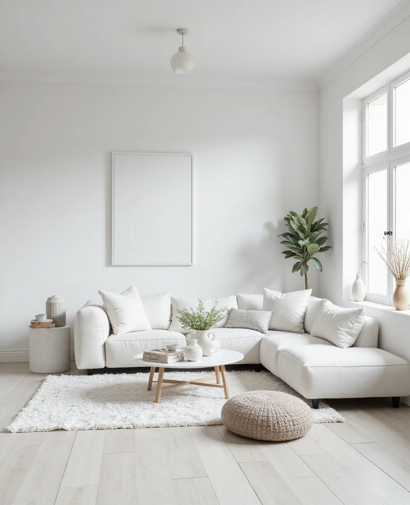 19 Living Room Trends to Avoid (Number 13 Will Shock You!) - 1. All-White Everything