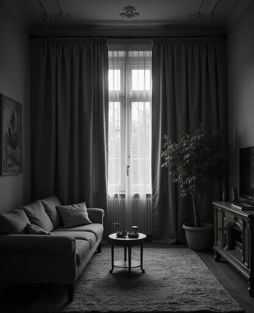 19 Living Room Trends You MUST Avoid (Number 13 Will Shock You!) - 15. Heavy Drapes