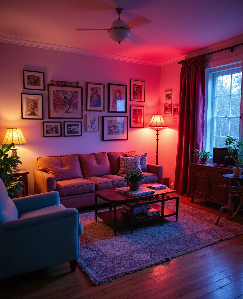 19 Living Room Trends You MUST Avoid (Number 13 Will Shock You!) - 6. Neon Colors