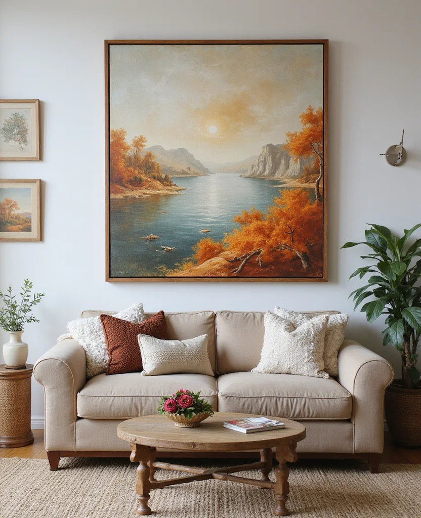 19 Living Room Trends You MUST Avoid (Number 13 Will Shock You!) - 9. Large Wall Art