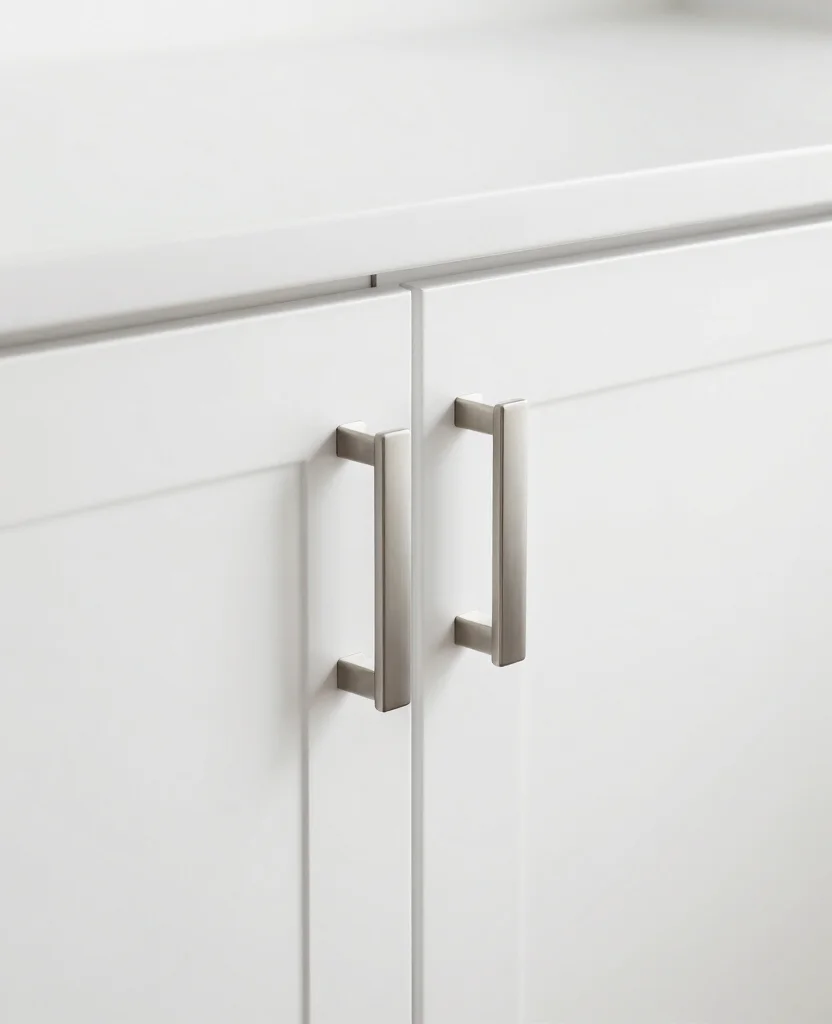 19 Modern Minimalist Kitchen Design Ideas That'll Transform Your Cooking Space! - 11. Minimalist Hardware Choices 1