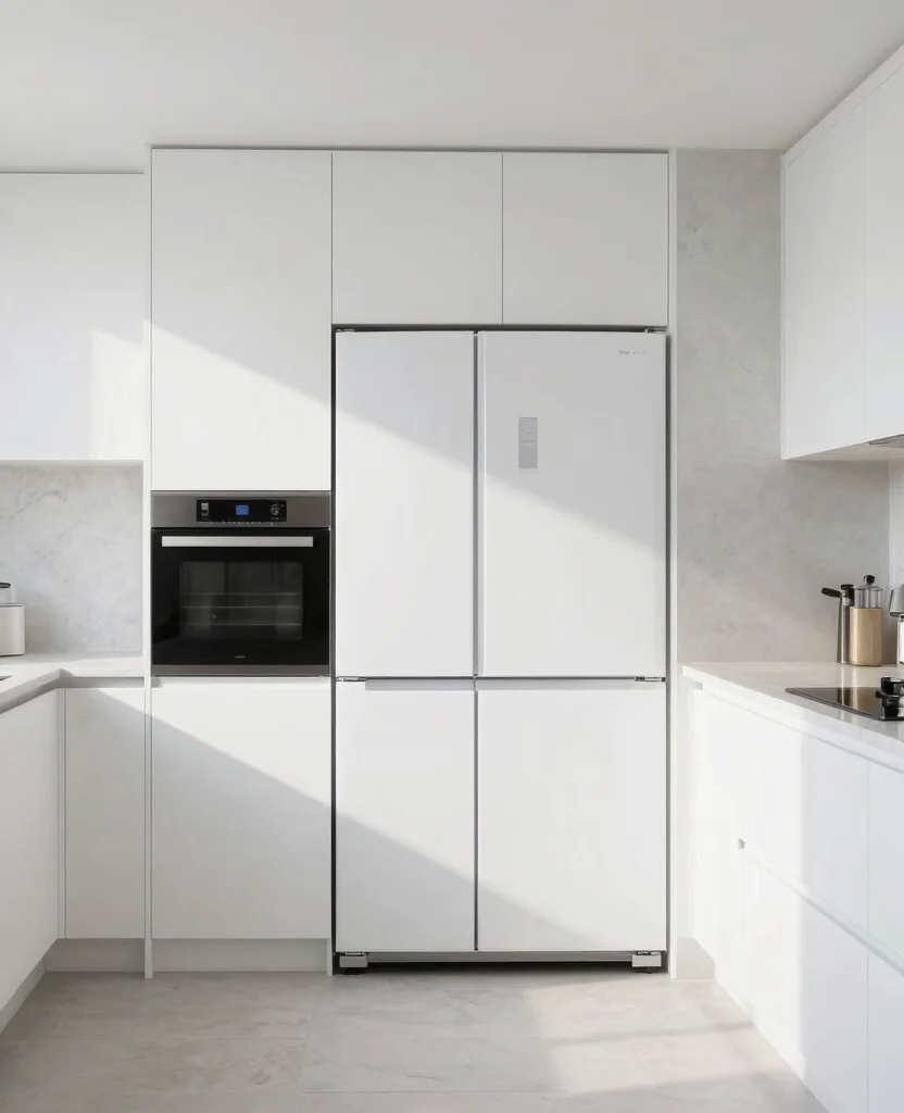 19 Modern Minimalist Kitchen Design Ideas That'll Transform Your Cooking Space! - 3. Built-in Appliances 1