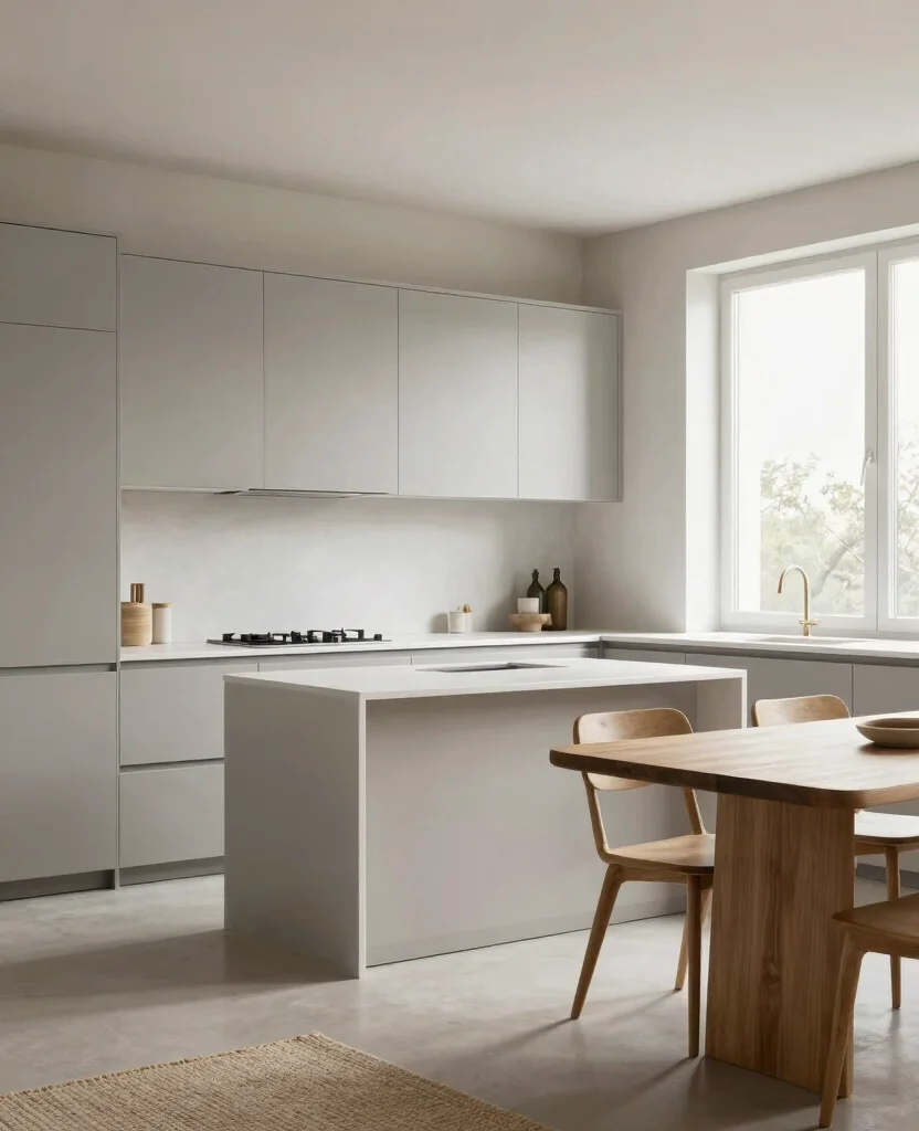 19 Modern Minimalist Kitchen Design Ideas That'll Transform Your Cooking Space! - 4. Minimalist Color Palettes 1