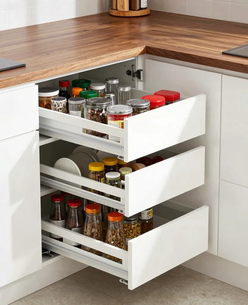 19 Modern Minimalist Kitchen Design Ideas That'll Transform Your Cooking Space! - 5. Clever Storage Solutions 1