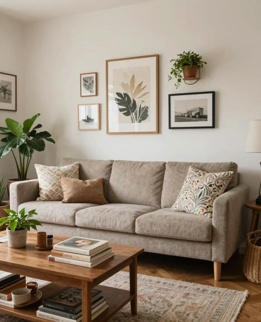 19 Gorgeous Moody Living Room Ideas That'll Make You Want to Curl Up with a Book! 203 19 Moody Living Room Ideas That'll Make You Want to Curl Up with a Book! - 19. Focus on the Journey 1