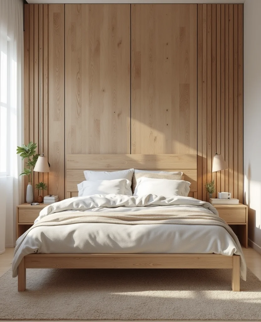 19 Neutral Bedroom Ideas That Will Make You Feel Instantly Relaxed (You Won't Believe #8!) - 10. Natural Wood Elements