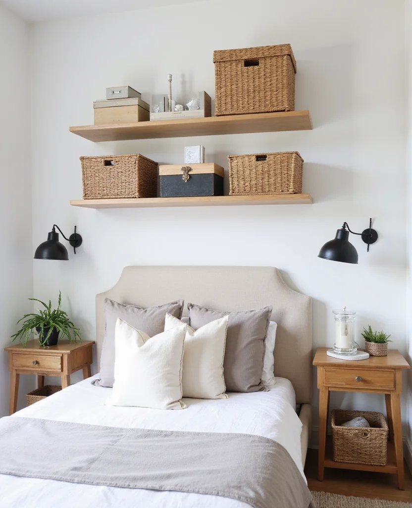 19 Neutral Bedroom Ideas That Will Make You Feel Instantly Relaxed (You Won't Believe #8!) - 12. Functional Yet Stylish Storage