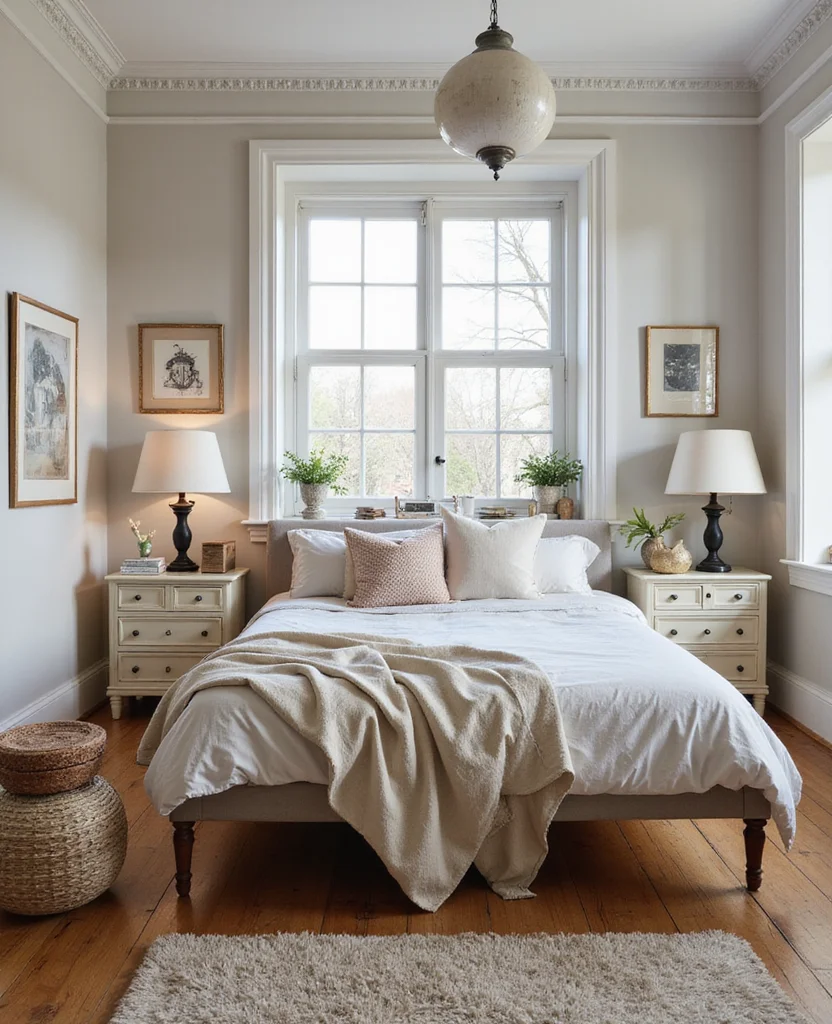 19 Neutral Bedroom Ideas That Will Make You Feel Instantly Relaxed (You Won't Believe #8!) - 16. Incorporating Vintage Finds