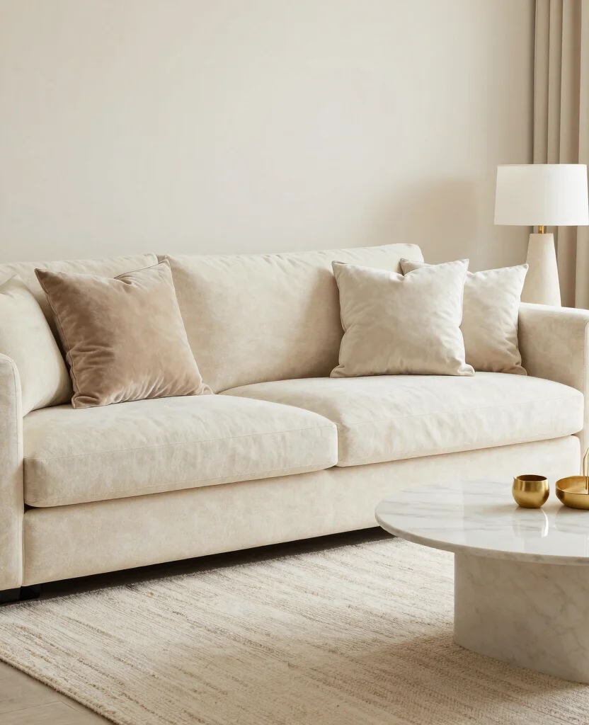 19 Neutral Living Room Ideas That'll Make Your Space Feel Like a Cozy Retreat! - 2. Monochromatic Magic