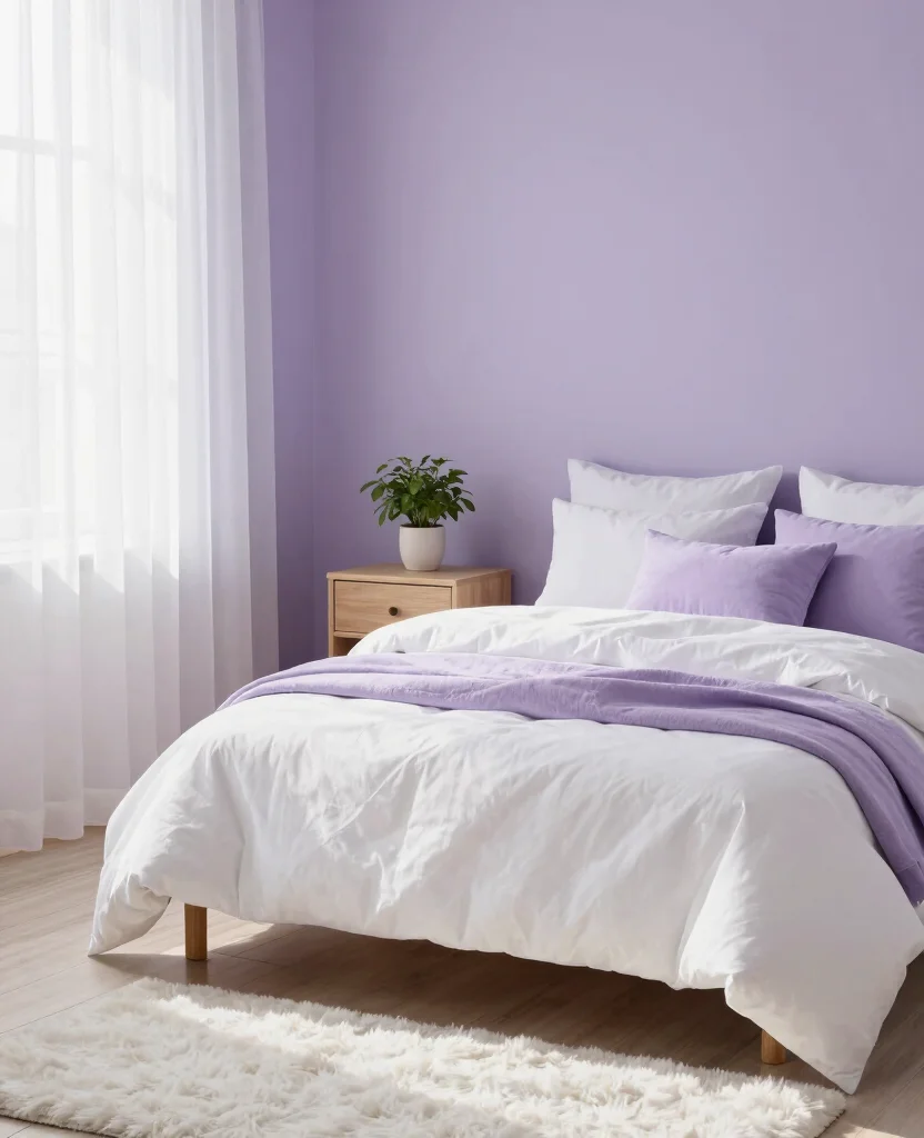 19 Purple Bedroom Ideas That'll Make You Dream in Color (You Won't Believe #7!) - 1. Lavender Dreams 1