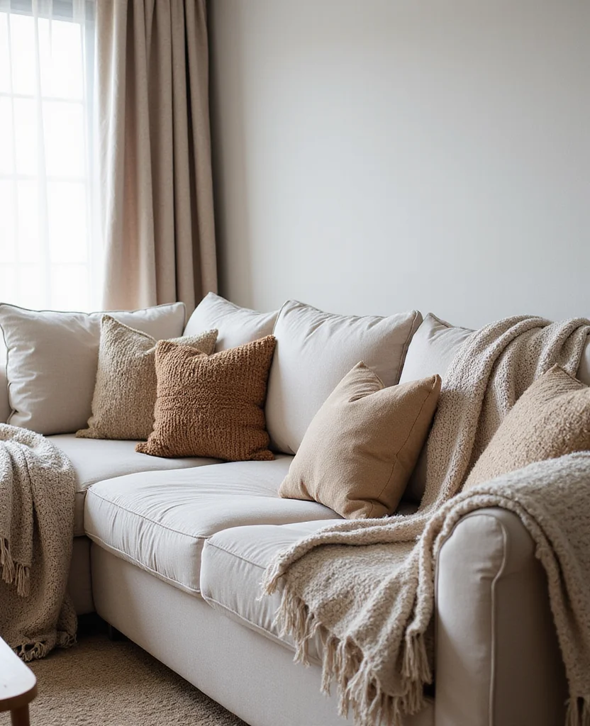 19 Sectional Living Room Ideas That Will Transform Your Space (You Won't Believe #5!) 46 19 Sectional Living Room Ideas That Will Transform Your Space (You Won't Believe #5!) - 5. Layered Textures