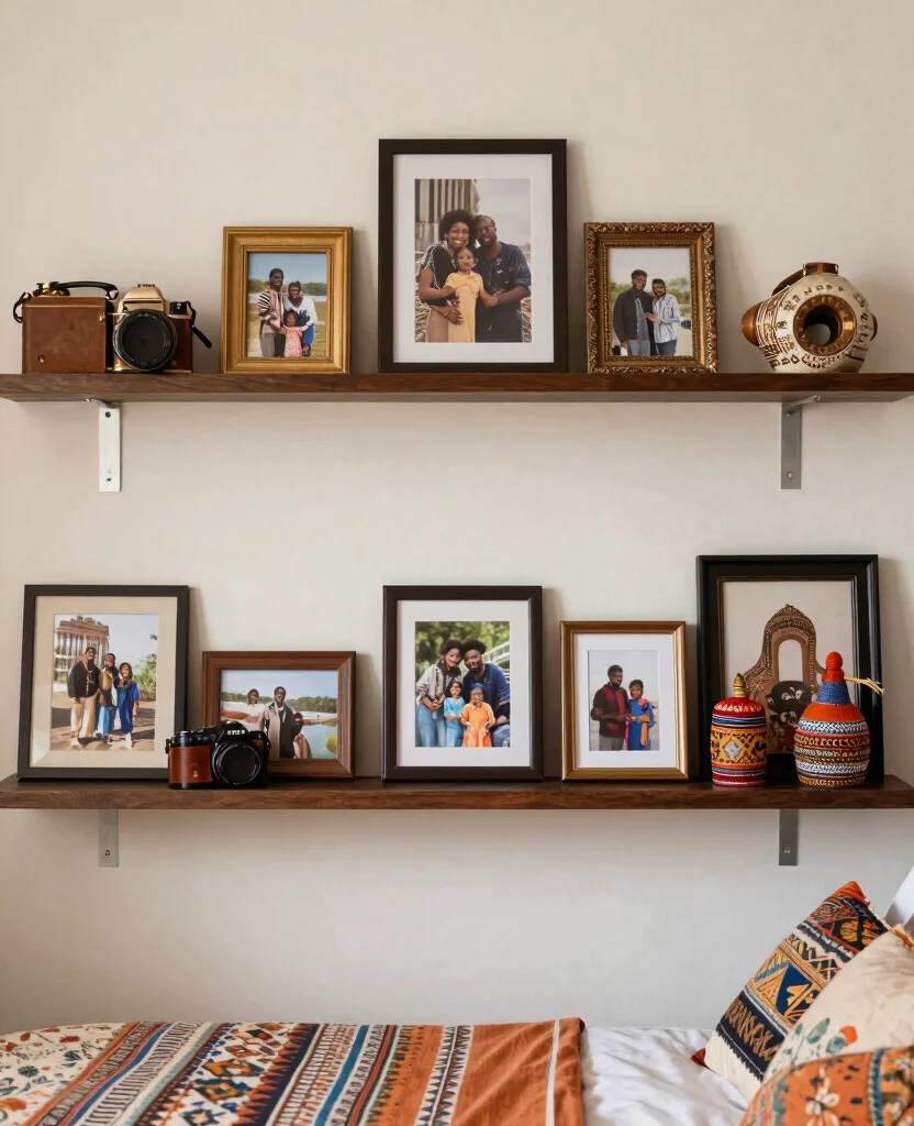 19 Stunning Afrohemian Bedroom Ideas That Will Inspire Your Next Makeover! - 13. Personal Touches