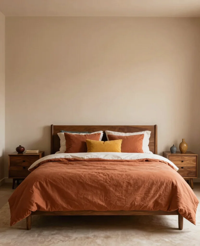 19 Stunning Afrohemian Bedroom Ideas That Will Inspire Your Next Makeover! - 5. Earthy Color Palettes