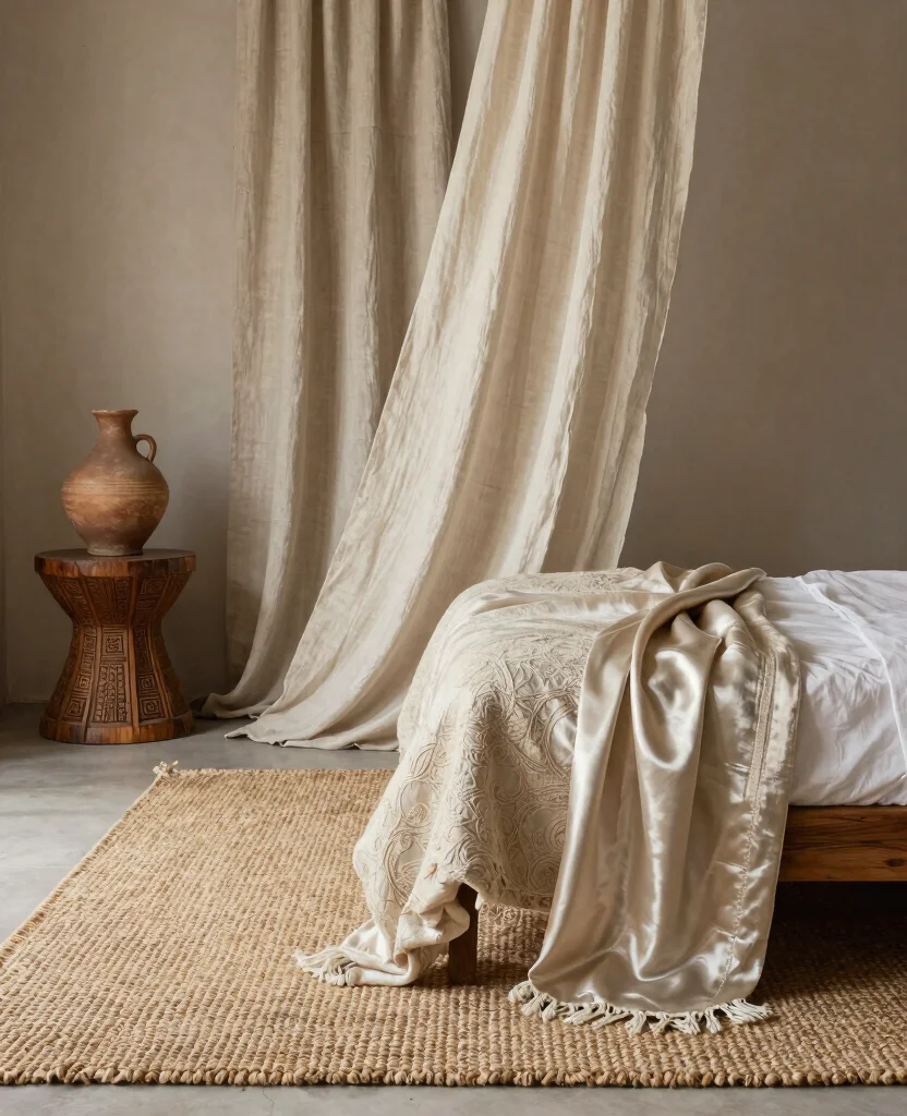 19 Stunning Afrohemian Bedroom Ideas That Will Inspire Your Next Makeover! - 8. Global Textures