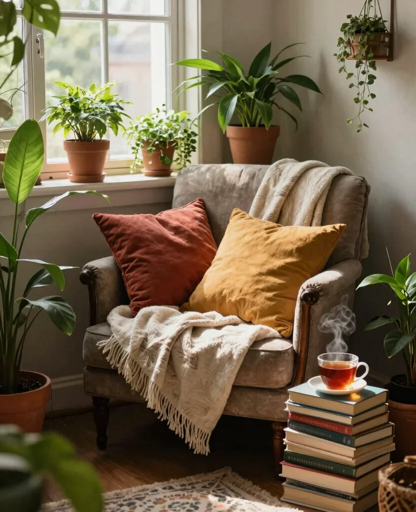 19 Stunning Afrohemian Bedroom Ideas That Will Inspire Your Next Makeover! - 9. Cozy Nooks