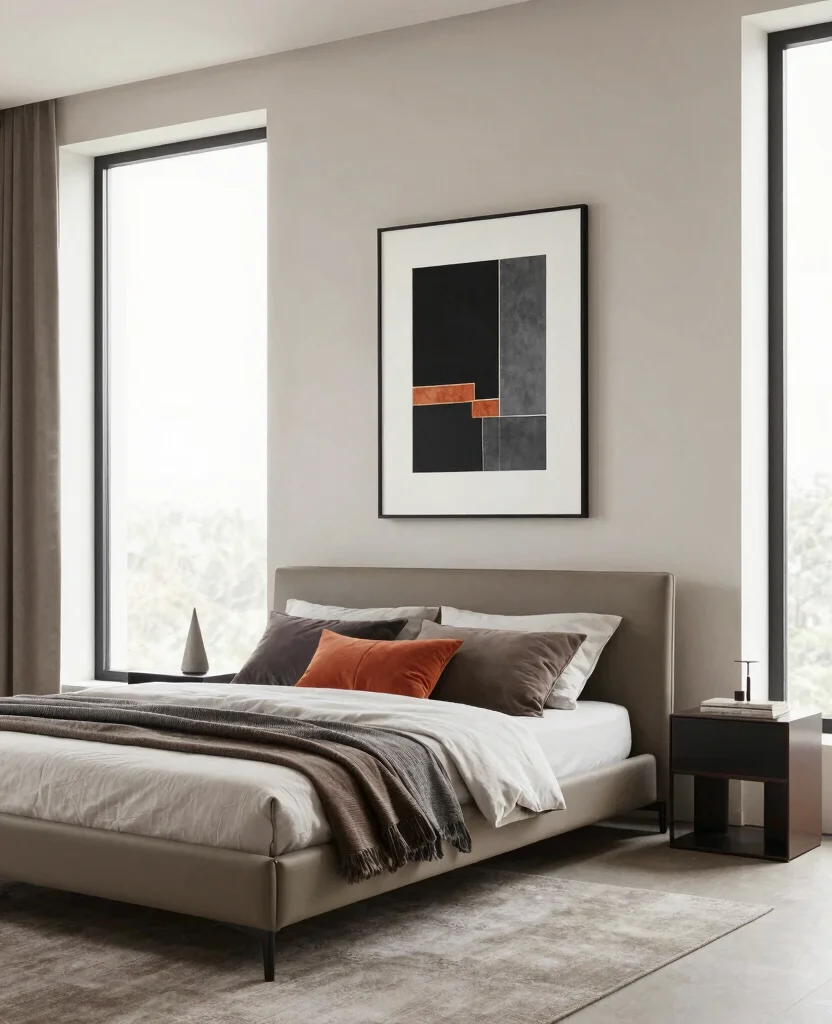 19 Stunning types of Bedroom Styles and Layouts That Will Transform Your Space (You Won't Believe #7!) 125 19 Stunning Bedroom Styles and Layouts That Will Transform Your Space (You Won't Believe #7!) - 12. Contemporary Chic 1