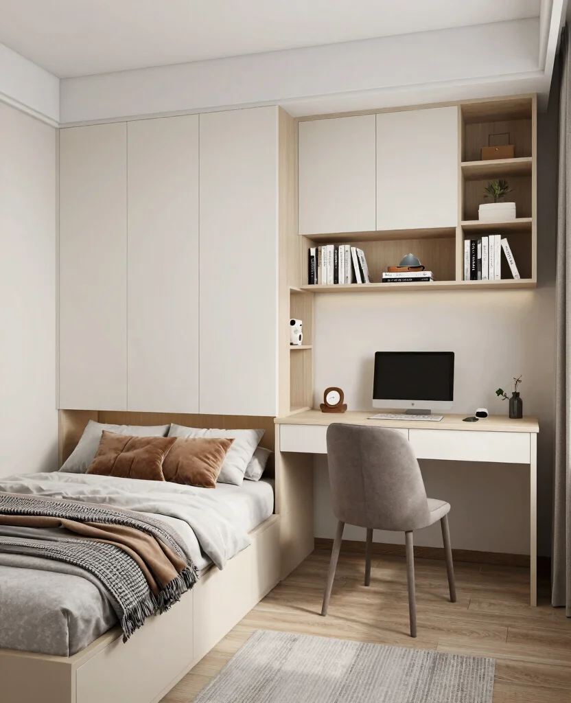 19 Stunning types of Bedroom Styles and Layouts That Will Transform Your Space (You Won't Believe #7!) 203 19 Stunning Bedroom Styles and Layouts That Will Transform Your Space (You Won't Believe #7!) - 19. Multi-Functional Spaces 1