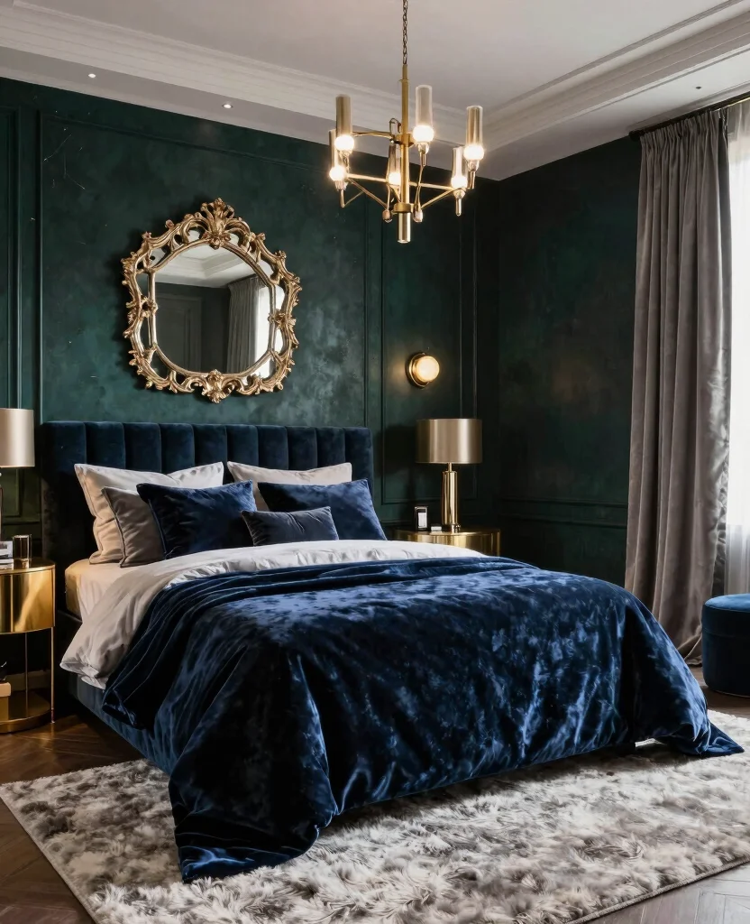 19 Stunning types of Bedroom Styles and Layouts That Will Transform Your Space (You Won't Believe #7!) 57 19 Stunning Bedroom Styles and Layouts That Will Transform Your Space (You Won't Believe #7!) - 6. Modern Glam 1