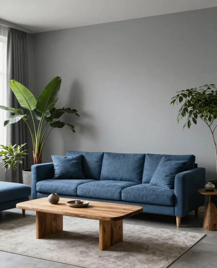 19 Stunning Blue and Gray Living Room Ideas That'll Inspire Your Next Makeover! - 10. Zen Retreat 1