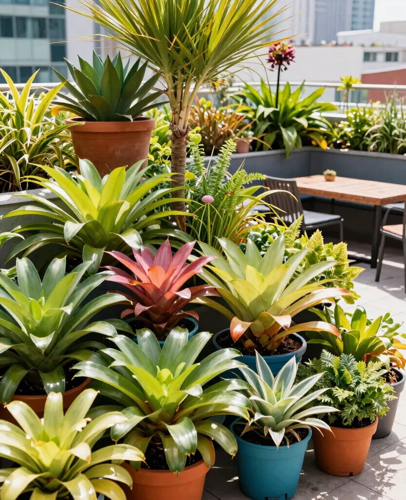 19 Stunning Bromeliad Landscaping Ideas That Will Transform Your Garden into a Tropical Paradise! 171 19 Stunning Bromeliad Landscaping Ideas That Will Transform Your Garden into a Tropical Paradise! - 16. Bromeliad Roof Gardens
