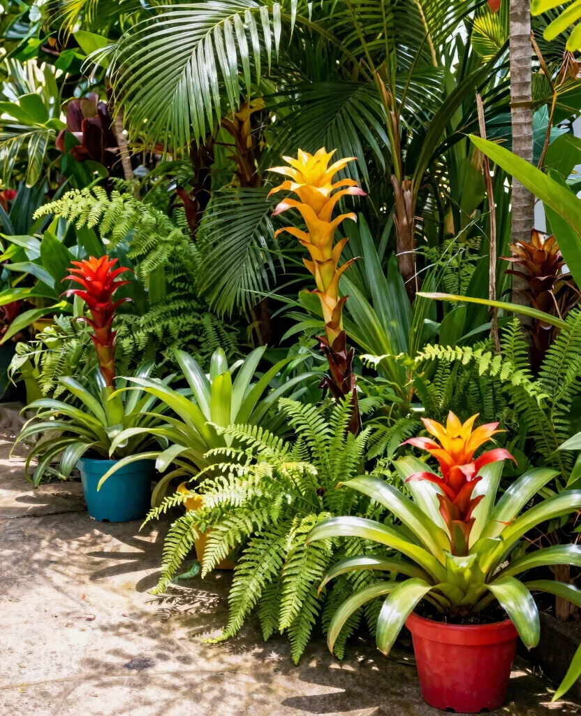 19 Stunning Bromeliad Landscaping Ideas That Will Transform Your Garden into a Tropical Paradise! 46 19 Stunning Bromeliad Landscaping Ideas That Will Transform Your Garden into a Tropical Paradise! - 5. Bromeliads as Accent Plants