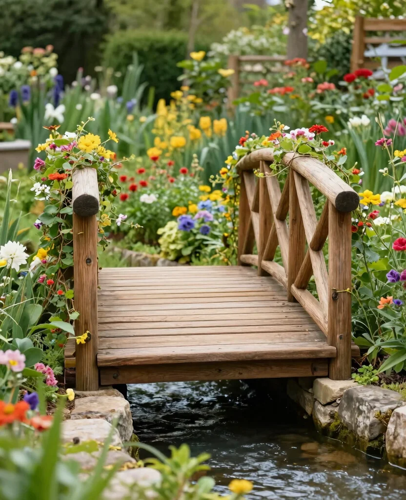 19 Stunning Culvert Landscaping Ideas That Will Transform Your Yard Into a Paradise! 114 19 Stunning Culvert Landscaping Ideas That Will Transform Your Yard Into a Paradise! - 11. Decorative Bridge