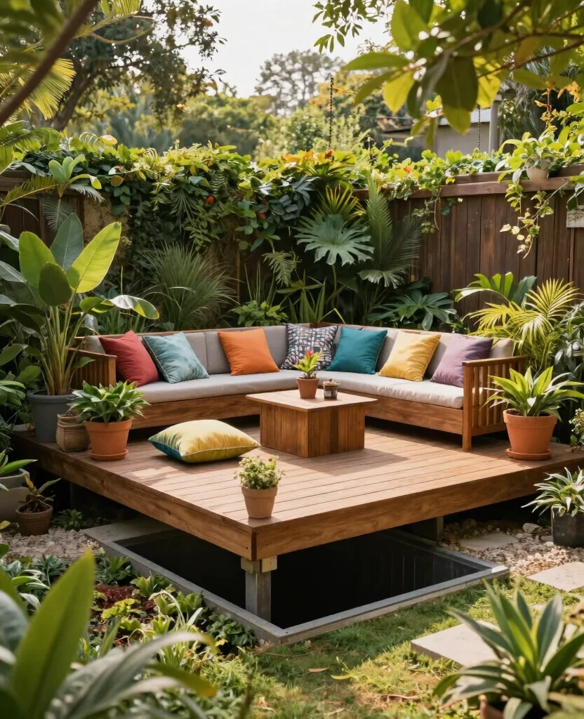 19 Stunning Culvert Landscaping Ideas That Will Transform Your Yard Into a Paradise! 46 19 Stunning Culvert Landscaping Ideas That Will Transform Your Yard Into a Paradise! - 5. Floating Deck Over Culvert