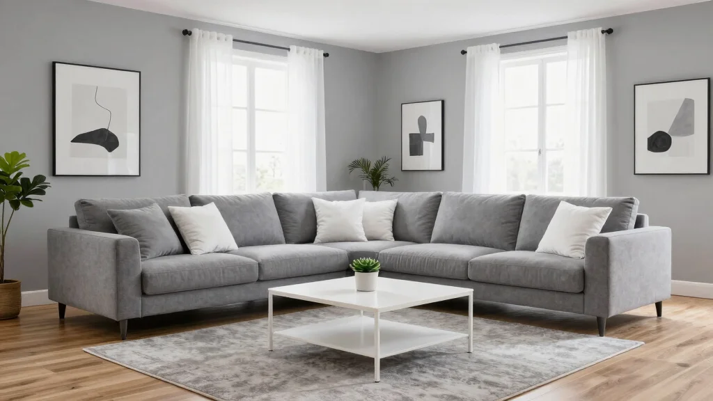 19 Stunning Gray and White Living Room Ideas That Redefine Minimalism (You’ll Love #12!)