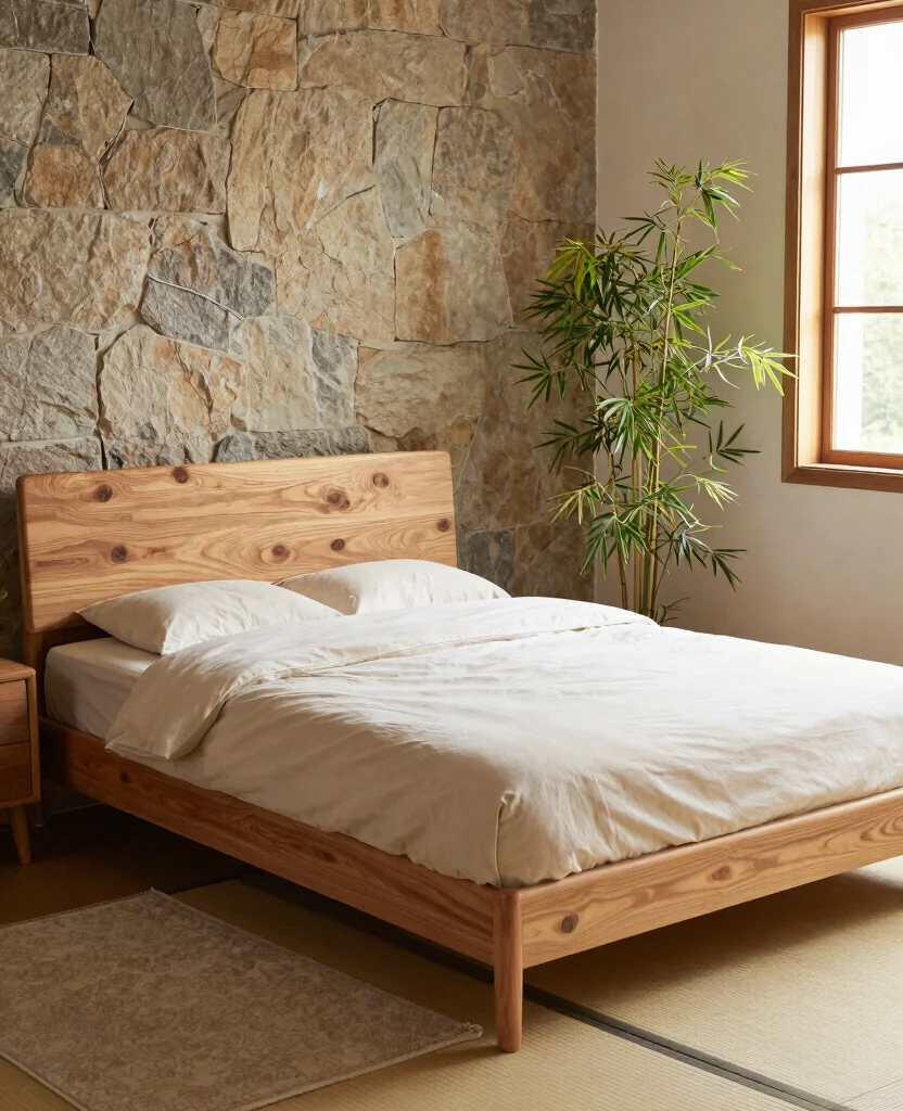 19 Stunning Japanese Bedroom Ideas That Will Transform Your Sleep Space Forever! - 1. Embrace Natural Materials 1