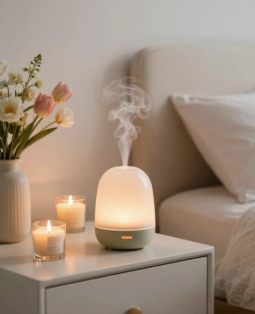 19 Stunning Japanese Bedroom Ideas That Will Transform Your Sleep Space Forever! - 18. Invite Calming Aromas 1