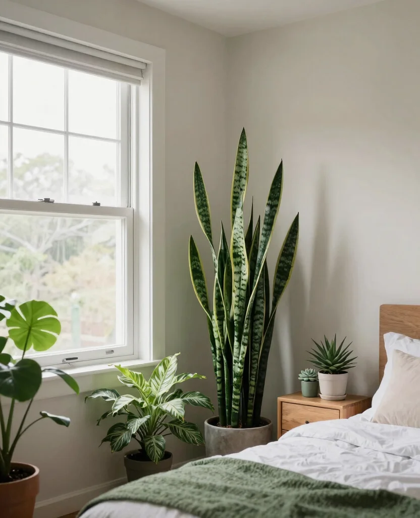 19 Stunning Japanese Bedroom Ideas That Will Transform Your Sleep Space Forever! - 9. Introduce Plants as Decor 1