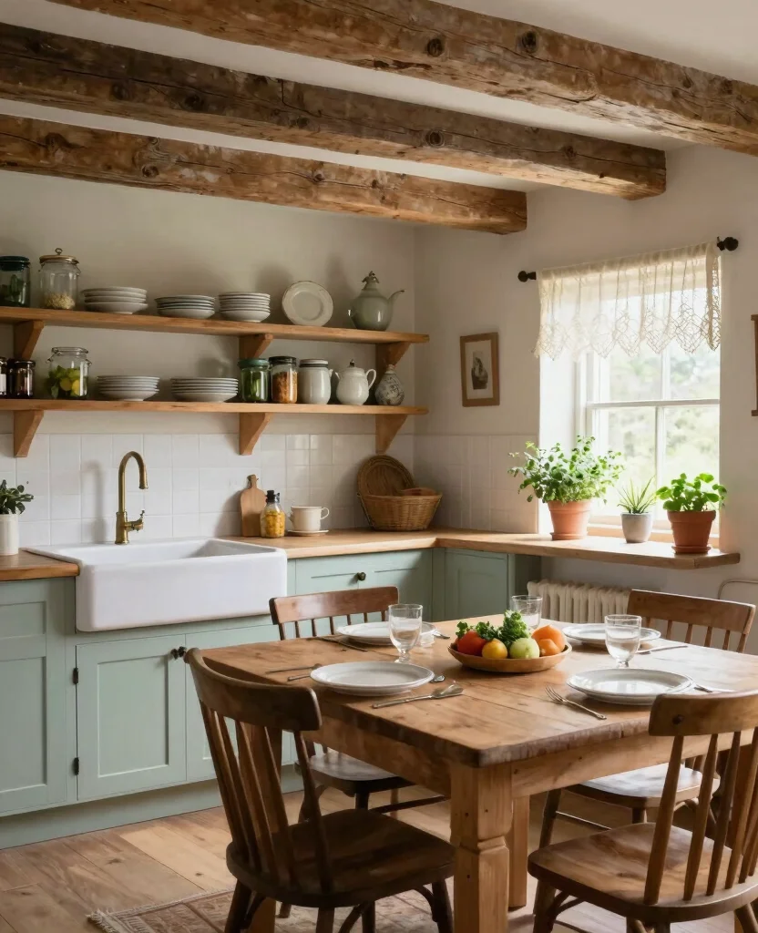19 Types of Kitchen Styles and Layouts to Inspire Your Home Renovation 13 19 Stunning Types of Kitchen Styles and Layouts That Will Transform Your Cooking Space (You Won't Believe #7!) - 2. Rustic Farmhouse Kitchen 1