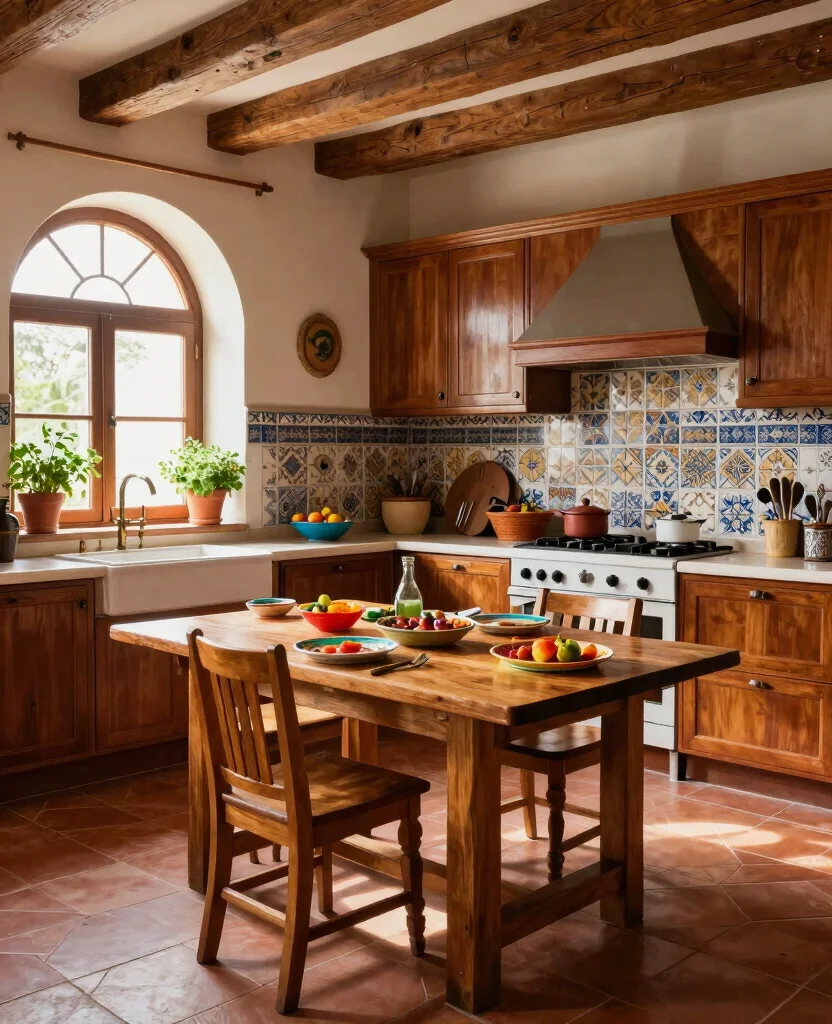 19 Types of Kitchen Styles and Layouts to Inspire Your Home Renovation 79 19 Stunning Kitchen Styles That Will Transform Your Cooking Space (You Won't Believe #7!) - 8. Mediterranean Kitchen 1