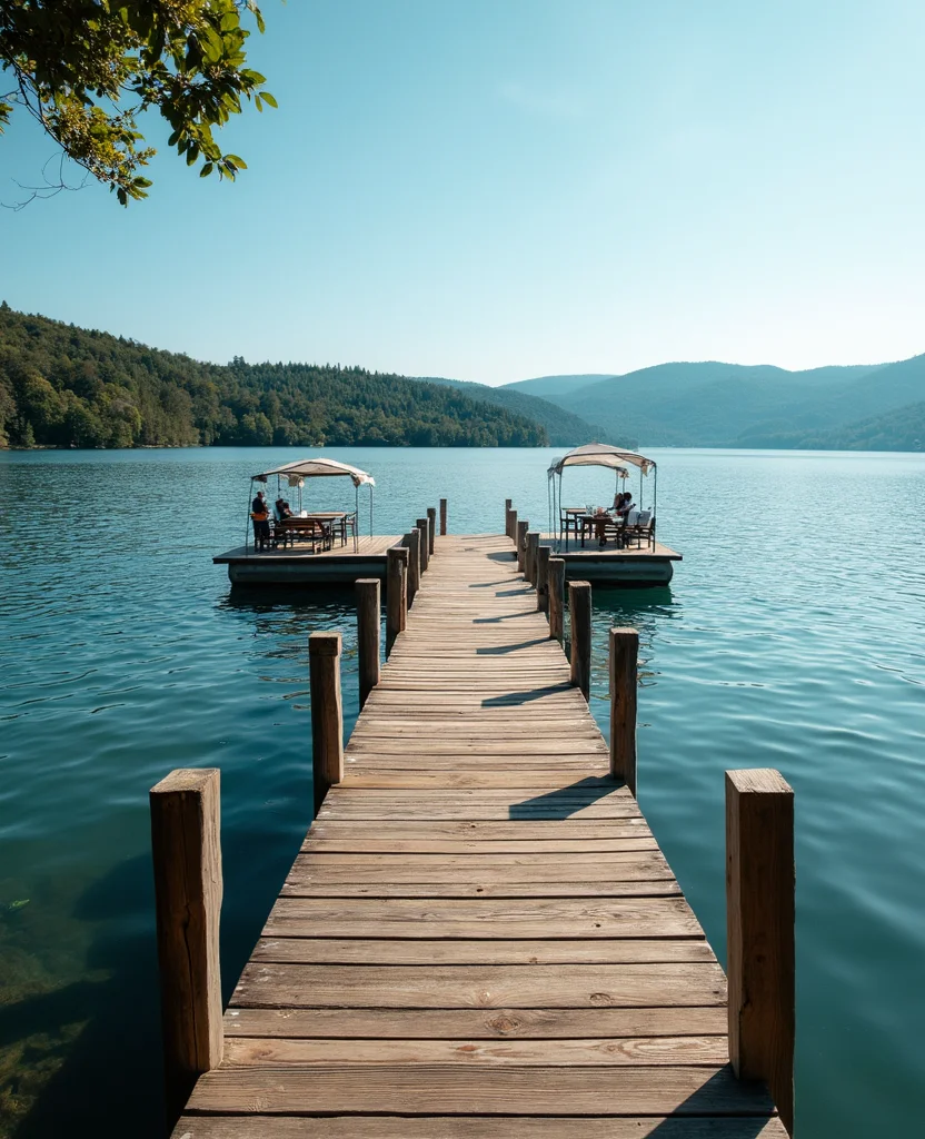 19 Stunning Lake House Backyard Ideas That Will Make You Want to Move In! 160 19 Stunning Lake House Backyard Ideas That Will Make You Want to Move In! - 15. Dock for Water Activities