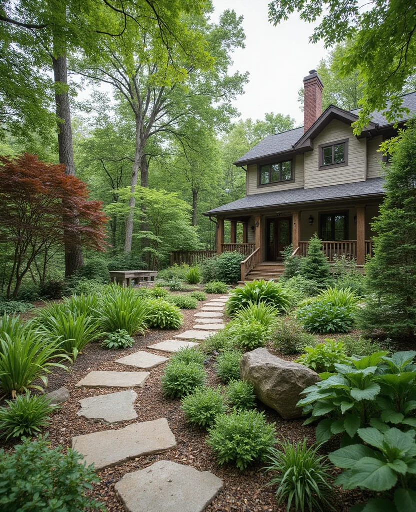 19 Stunning Lake House Backyard Ideas That Will Make You Want to Move In! 204 19 Stunning Lake House Backyard Ideas That Will Make You Want to Move In! - 19. Eco-Friendly Landscaping