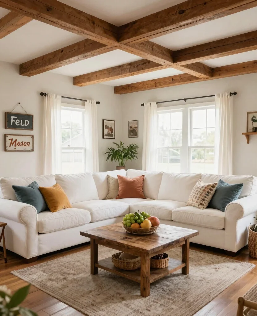 12 stunning Types of Living Room Styles and Layouts Designers Swear By! 114 19 Stunning Living Room Styles You’ll Want to Copy Immediately (Prepare to Be Inspired!) - 11. Farmhouse Fresh 1