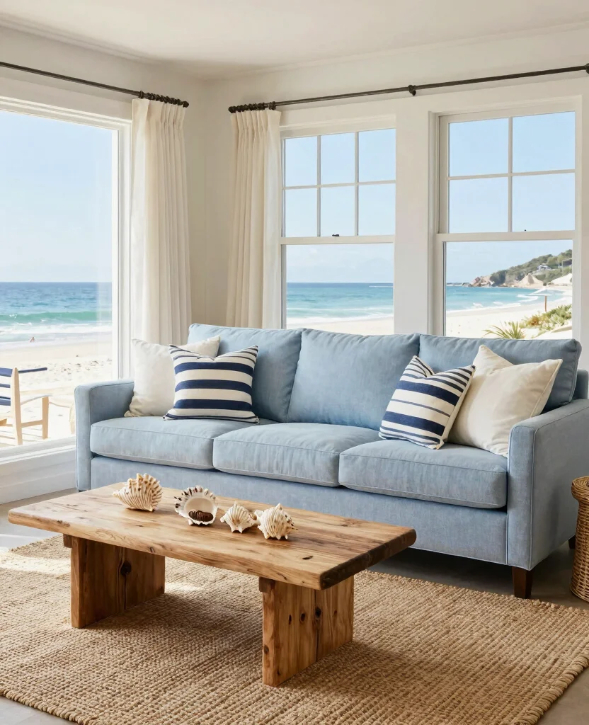 12 stunning Types of Living Room Styles and Layouts Designers Swear By! 79 19 Stunning Living Room Styles You’ll Want to Copy Immediately (Prepare to Be Inspired!) - 8. Coastal Retreat 1