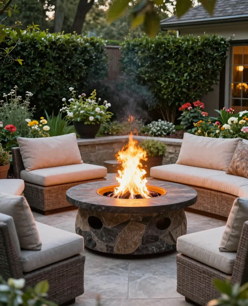 19 Stunning Metal Fire Pit Ideas that Will Transform Your Backyard into a Cozy Oasis! - 19. Custom Built Fire Pit 1