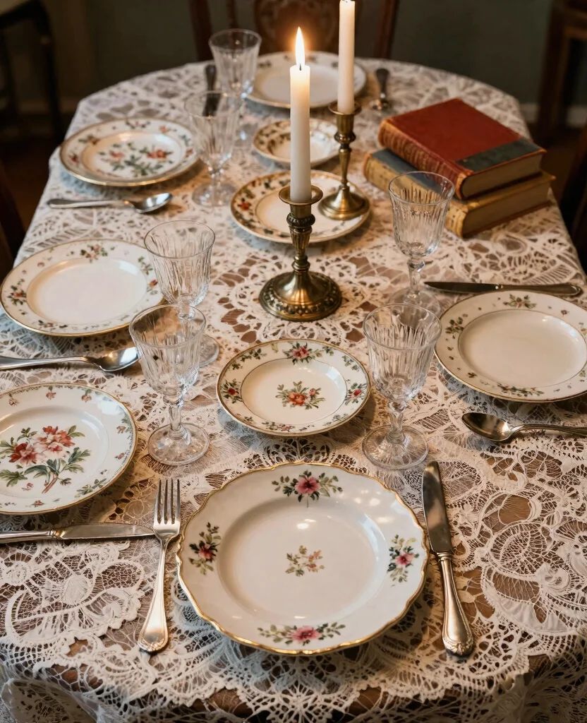 19 Stunning New Year's Eve Table Decorations That'll Wow Your Guests! - 7. Vintage Glamour 1