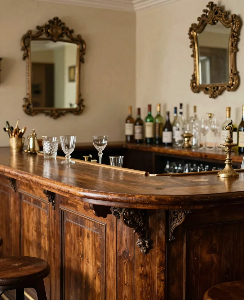 19 stunning Ogee Edge Countertops for Home Bars That Instantly Elevate Your Space! 170 19 Stunning Ogee Edge Countertops That Will Transform Your Home Bar (You Won't Believe #7!) - 16. Vintage Ogee Edge Elegance 1