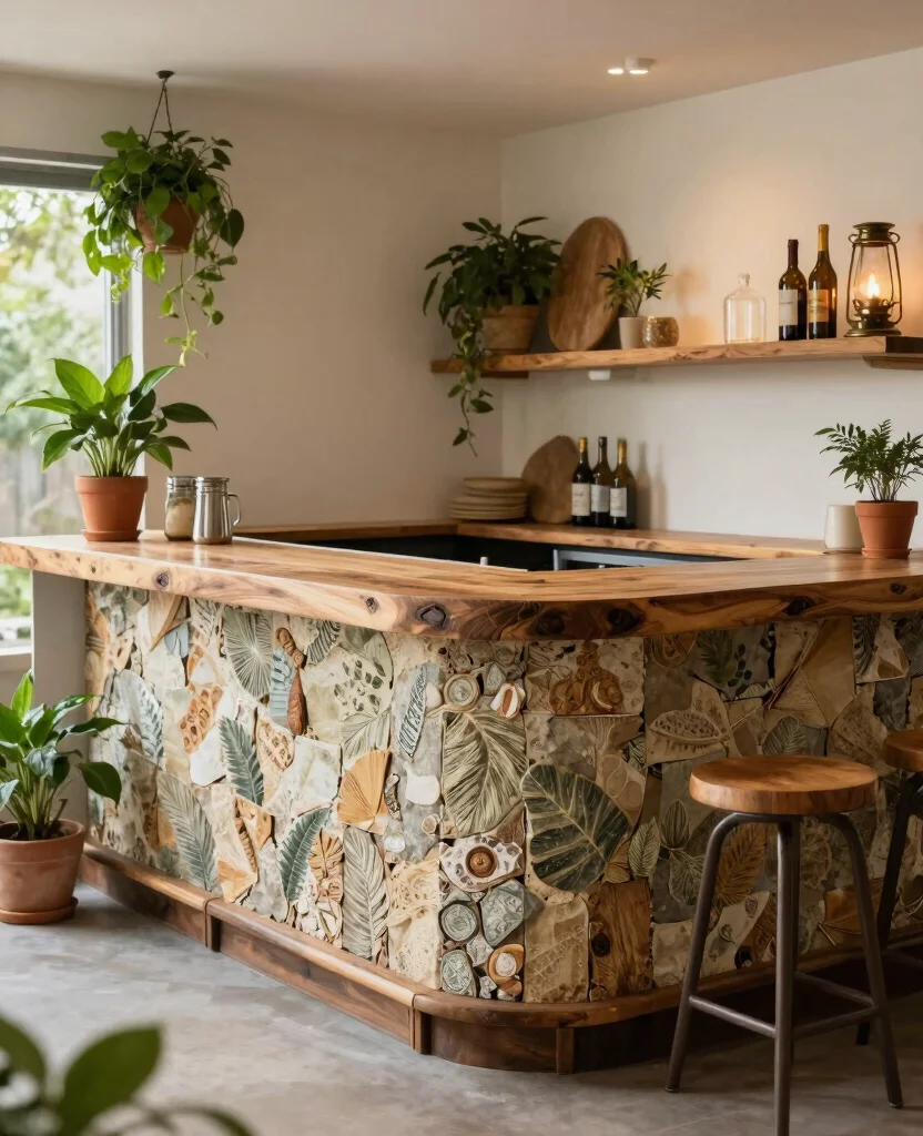 19 stunning Ogee Edge Countertops for Home Bars That Instantly Elevate Your Space! 181 19 Stunning Ogee Edge Countertops That Will Transform Your Home Bar (You Won't Believe #7!) - 17. Eco-Friendly Ogee Edge Designs 1