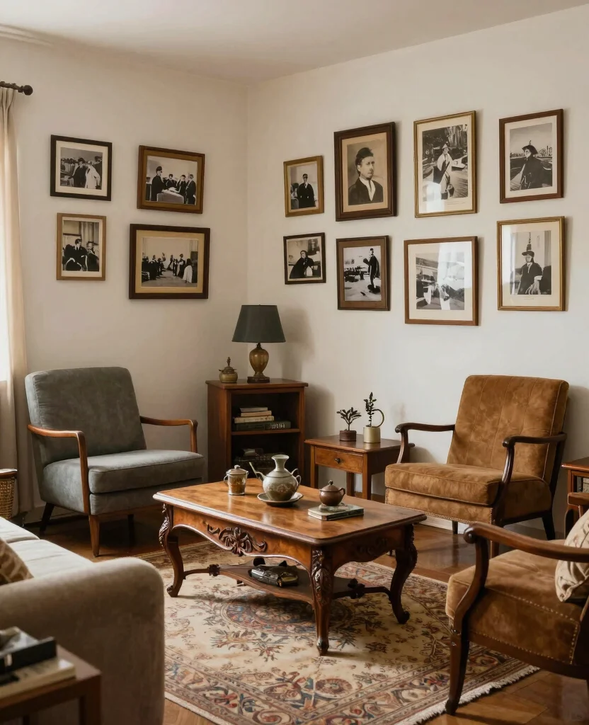 19 Stunning Sicilian Living Room Decor Ideas That Will Transform Your Space! 92 19 Stunning Sicilian Living Room Decor Ideas That Will Transform Your Space! - 9. Vintage Finds 1