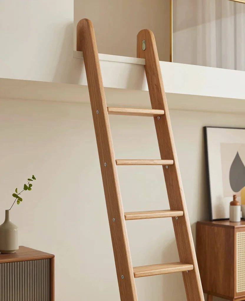 19 Stunning Wooden Loft Ladder Without Hatches That Will Transform Your Space! 147 19 Stunning Wooden Loft Ladders Without Hatches That Will Transform Your Space! - 14. Soft-Close Mechanism 1