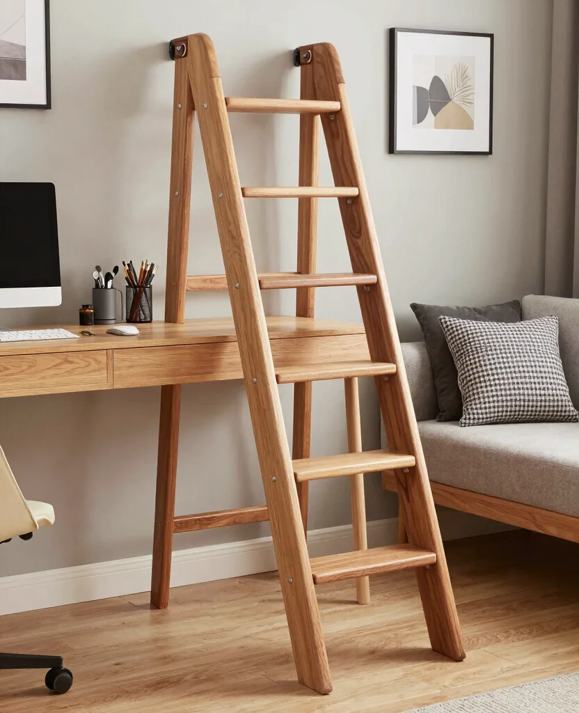 19 Stunning Wooden Loft Ladder Without Hatches That Will Transform Your Space! 57 19 Stunning Wooden Loft Ladders Without Hatches That Will Transform Your Space! - 6. Customizable Designs 1