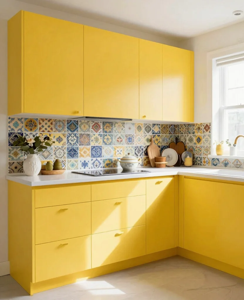 19 Types of Kitchen Cabinets That Will Transform Your Cooking Space (You Won't Believe #7!) - 10. Painted Cabinets 1